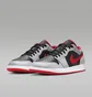 Кроссовки мужские Air Jordan 1 Low Zapatillas Grey/Black 553558-060