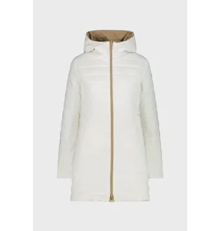 Парка жіноча CMP Reverse Fix Hood Feel Beige/White 35K3616-P405