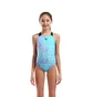 Купальник детский Arena Multi Colours Swimsuit V Back Light Blue 009007-509