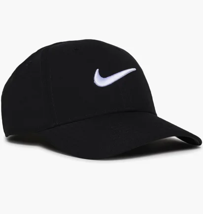 Кепка унисекс Nike Dri-Fit Club Cap Structured Swoosh Hat Black FB5625-010