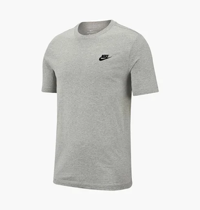 Футболка чоловіча Nike M Nsw Club Tee Grey AR4997-064