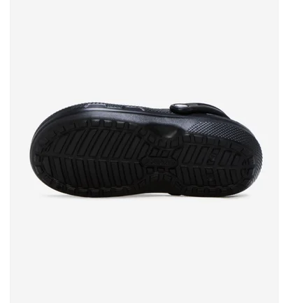 Тапочки унисекс Crocs Classic Lined Clog Black 203591-060