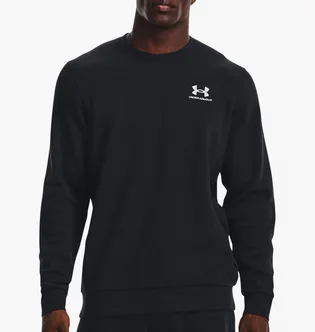Свитшот мужской Under Armour Essential Fleece Crew Black 1374250-001