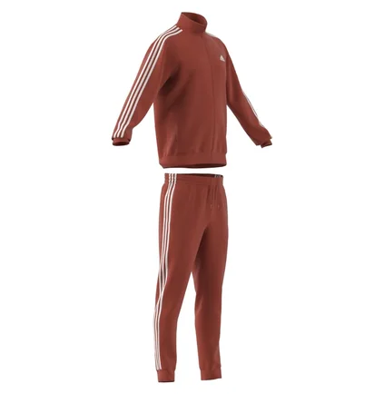 Спортивный костюм мужской Adidas Tracksuit Basic 3-Stripes Orange IC6786