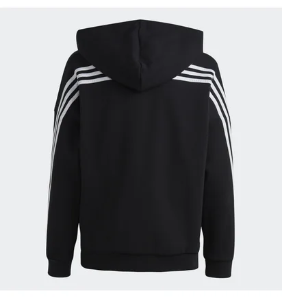 Толстовка детская Adidas Future Icons 3-Stripes Full-Zip Sportswear Black HR6317