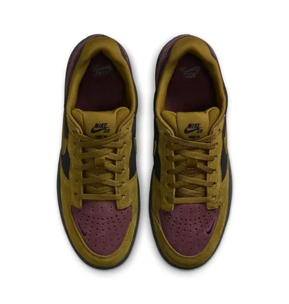 Кросівки унісекс Nike Sb Force 58 Skate Shoes Black/Olive DV5477-008