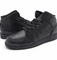 Кроссовки детские Air Jordan 1 Mid Bg Black 554725-093