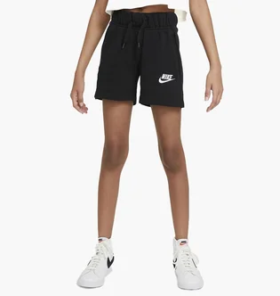 Шорты детские Nike Big Kids (Girls) French Terry Shorts Black Da1405-010