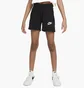 Шорты детские Nike Big Kids (Girls) French Terry Shorts Black Da1405-010