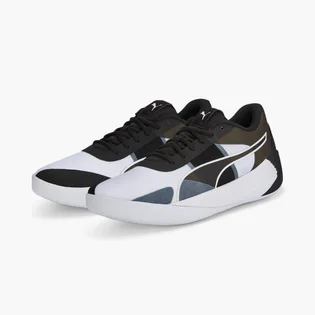 Кросівки унісекс Puma Fusion Nitro Team Basketball Shoes White/Black 377035-05