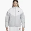 Куртка чоловіча Nike Midweight Puffer White/Grey FB8195-077