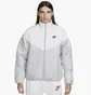 Куртка чоловіча Nike Midweight Puffer White/Grey FB8195-077