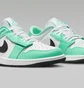 Кросівки чоловічі Air Jordan 1 Low Flyease Turquoise/White DM1206-131
