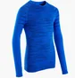 Лонгслів чоловічий Kipsta Keepdry 500 Blue 8641695