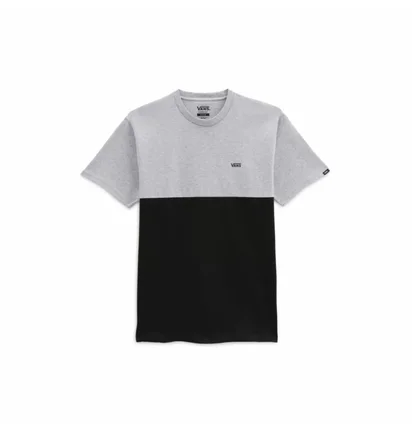 Футболка мужская Vans Colorblock Grey/Black VN0A3CZDATJ