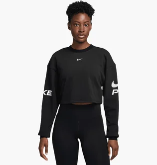 Світшот жіночий Nike Flc Crew Tt Hrx Black HV3591-010