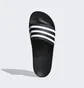 Тапочки унісекс Adidas Adilette Aqua Black F35543