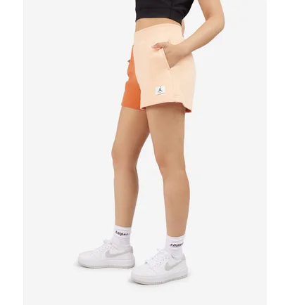 Шорти жіночі Air Jordan Fleece Shorts Peach DX0391-812
