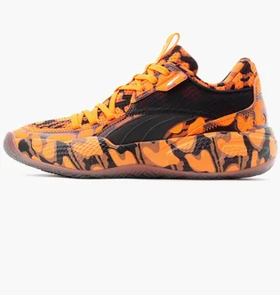 Кросівки жіночі Puma High Court Rider Maverick Basketball Shoes Orange 376009-01
