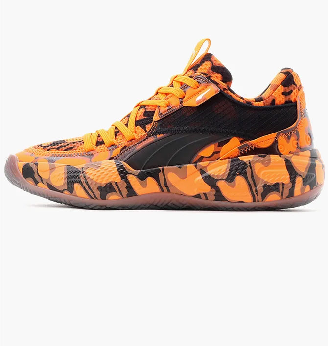 Кросівки жіночі Puma High Court Rider Maverick Basketball Shoes Orange 376009-01