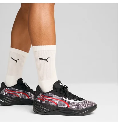 Кросівки чоловічі Puma All-Pro Nitro™ Media Day Basketball Shoes Black/Blue 310395-01