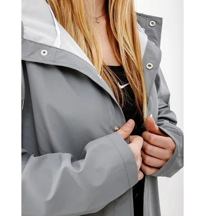 Куртка унісекс Rains Jackets Grey 1201-ROCK
