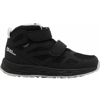 Черевики дитячі Jack Wolfskin Woodland 2 Texapore Mid Vc Black A64865-6350