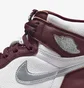 Кроссовки мужские Air Jordan 1 Retro High Og Bordo/White 555088-611