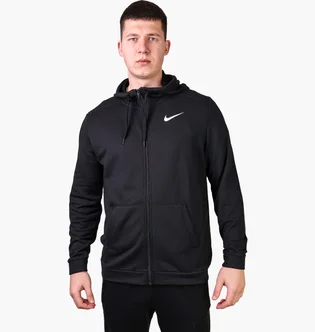 Толстовка мужская Nike Dri-Fit MenS Full-Zip Training Hoodie Black CJ4317-010
