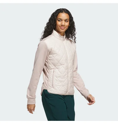 Куртка жіноча Adidas Ultimate365 Quilted Full-Zip Beige JP3509