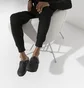 Тапочки унисекс BIRKENSTOCK Boston Black Oiled Leather Shoes Black 59461