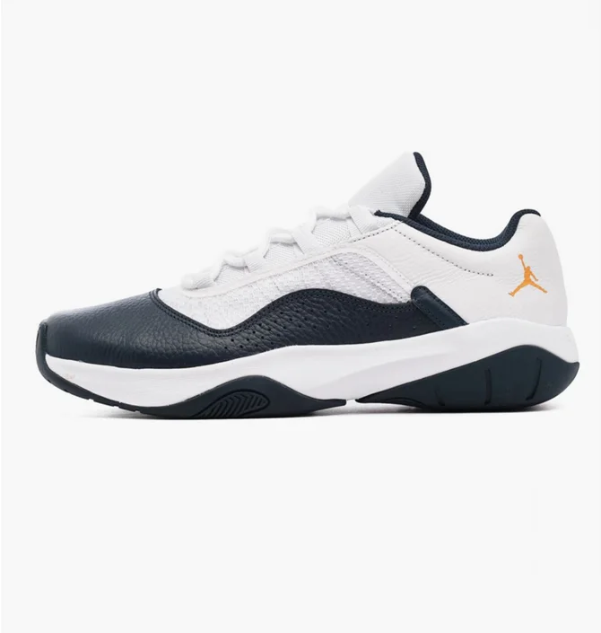 Кроссовки мужские Nike Air Jordan 11 Cmft Low White/Black Cw0784-147