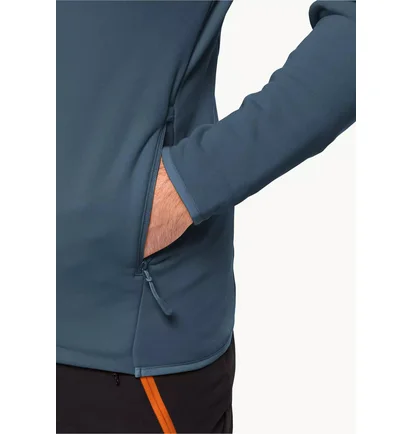 Толстовка чоловіча Jack Wolfskin Baiselberg Blue 1710541C-0412