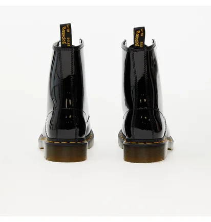Ботинки женские Dr. Martens 1460 Patent Leather Lace Up Boots Black 11821011