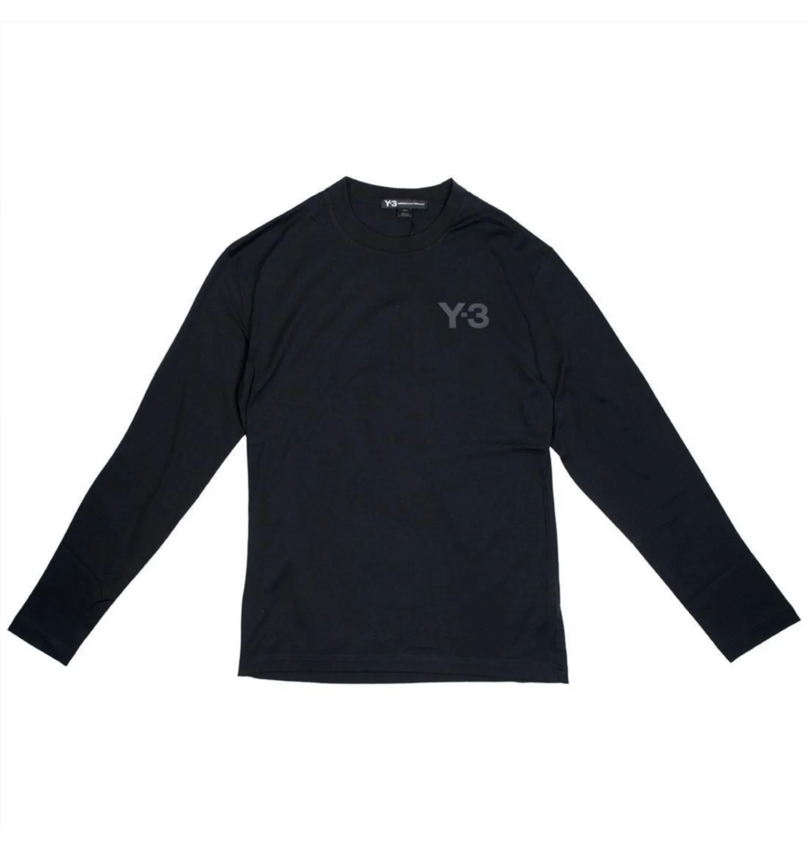 ᐉ Лонгслів чоловічий Adidas Y-3 Logo Long Sleeve Tee Black DY7293