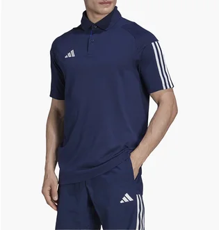Поло чоловіче Adidas T-Shirt Tiro23 C Co Po Blue HK8052