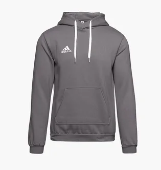 Худи мужское Adidas Entrada 22 Pullover Hoody Grey HB0578
