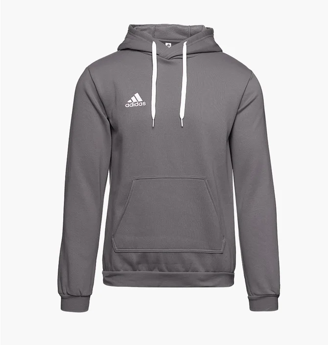 Худи мужское Adidas Entrada 22 Pullover Hoody Grey HB0578