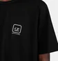 Футболка мужская C.P. Company Metropolis Series Badge Black 20CLTS055A-006370W-999