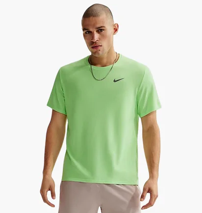 Футболка мужская Nike Df Uv Miller Ss Green DV9315-377