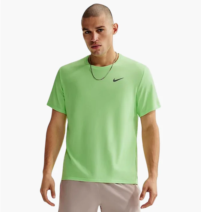 Футболка мужская Nike Df Uv Miller Ss Green DV9315-377
