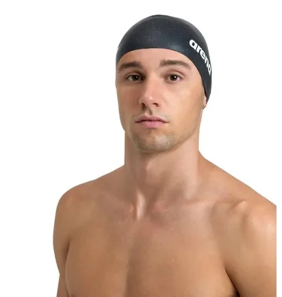 Шапочка для плавання унісекс Arena Silicone Cap Black 006359-902