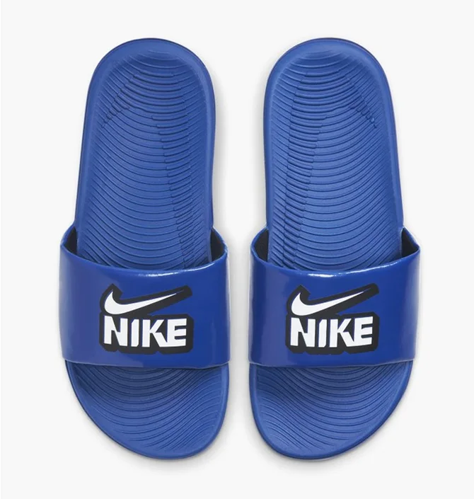 Тапочки детские Nike Kawa Slide Fun (Gs/Ps) Blue Dd3242-400