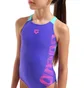Купальник детский Arena Graphic Swimsuit V Back Blue 010407-880