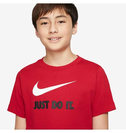 Футболка детская Nike Swoosh Red AR5249-687