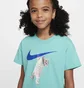 Футболка детская Nike G Boxy Hang In There Turquoise FZ5538-300