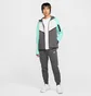 Толстовка мужская Nike Tech Fleece Fz Wr Turquoise/White HV6512-068