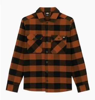 Рубашка мужская Dickies Sacramento Brown DK0A4XDZK181