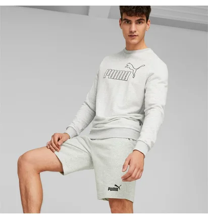 Шорти чоловічі Puma Ess Elevated Shorts Grey 675174-54
