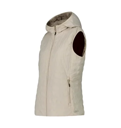 Жилетка жіноча CMP Vest Fix Hood Beige 35Z5026-A238